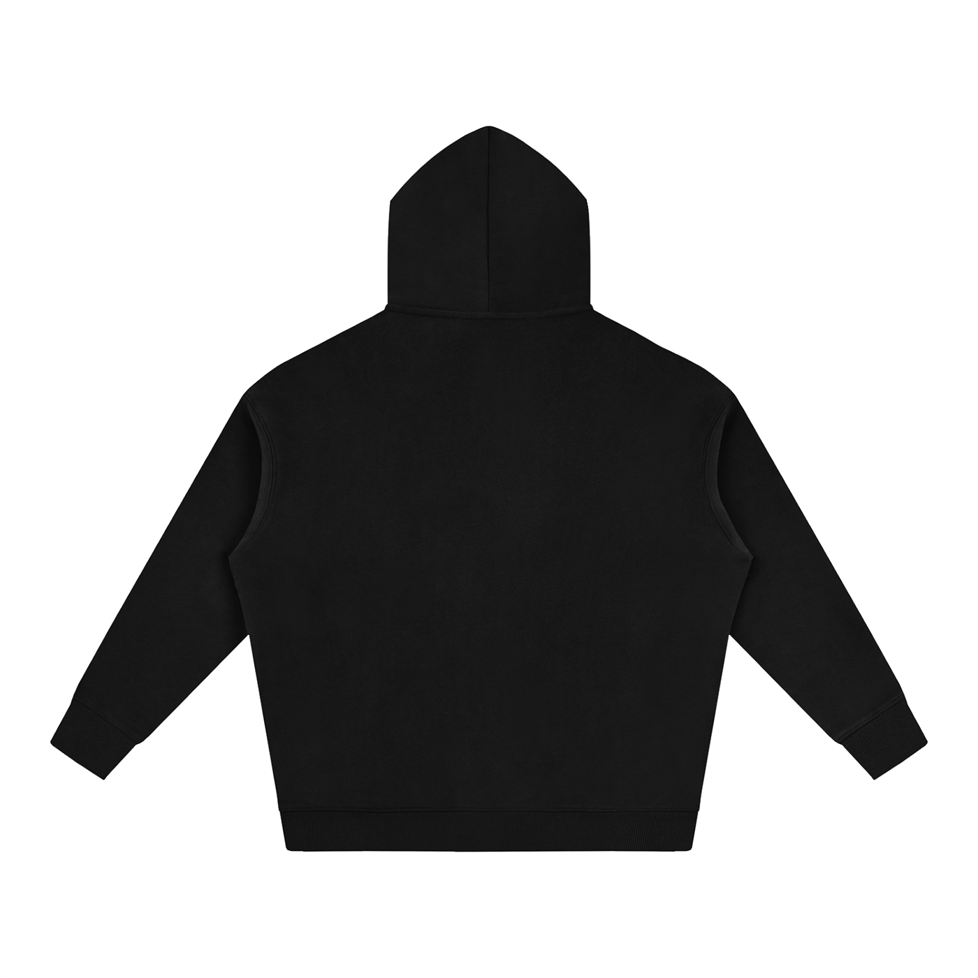 current red oversized hoodie