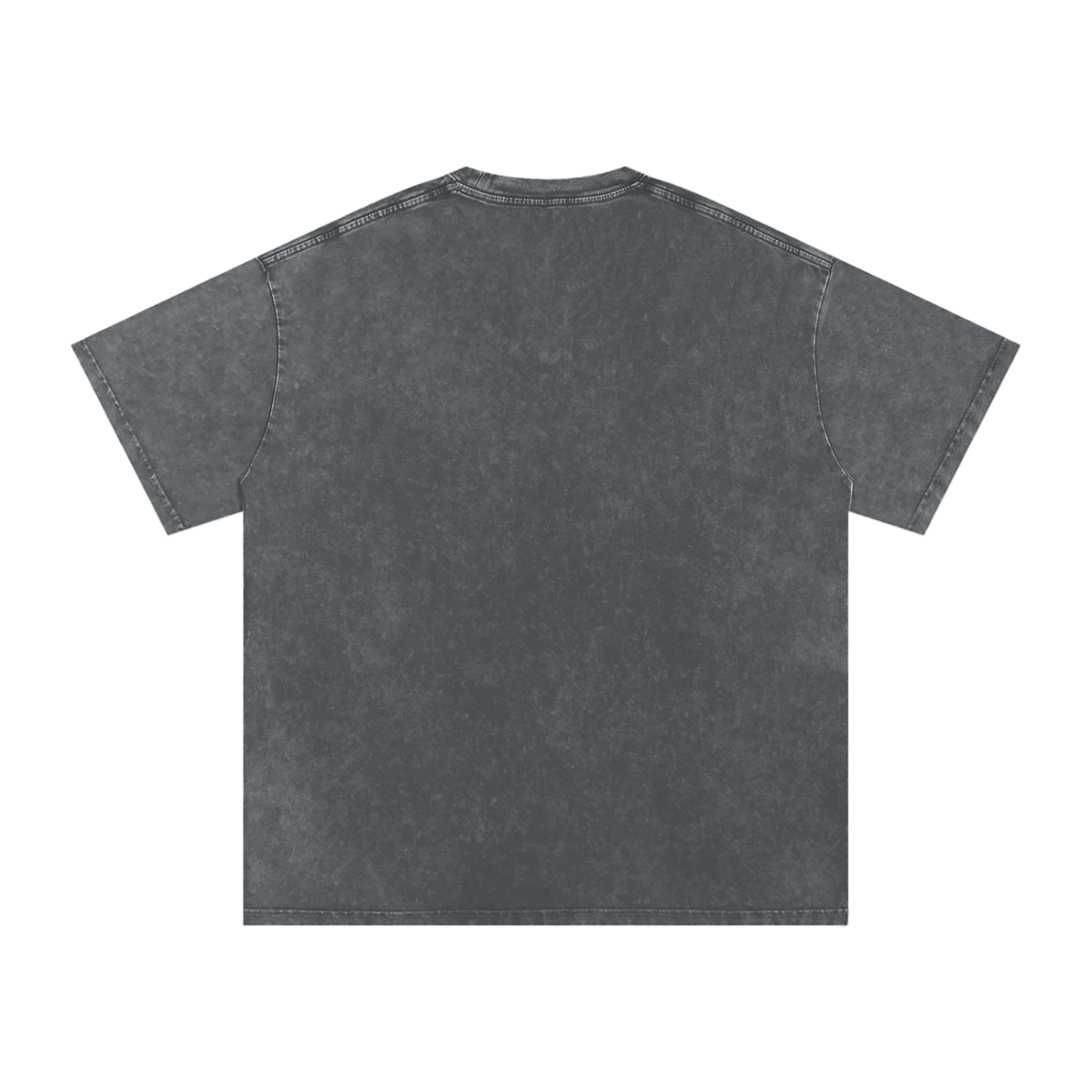 current red washed camo tee